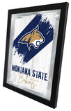 Montana State University NCAA College Team Wall Logo Mirror