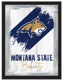 Montana State University NCAA College Team Wall Logo Mirror