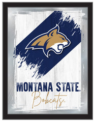 Montana State University NCAA College Team Wall Logo Mirror