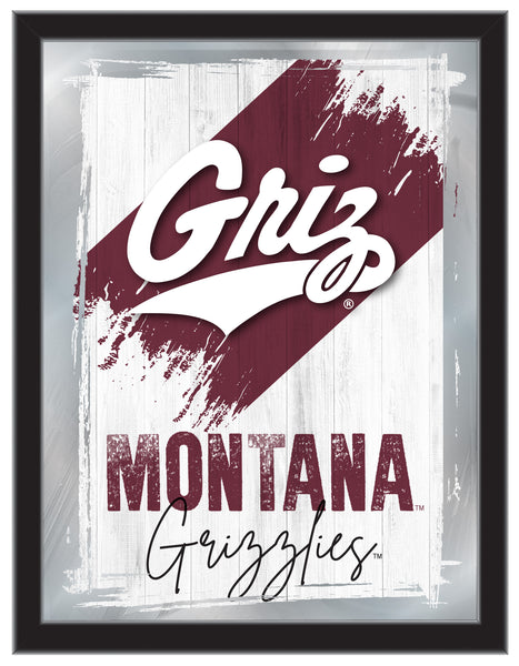 University of Montana NCAA College Team Wall Logo Mirror