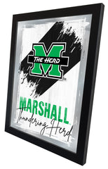 Marshall University NCAA College Team Wall Logo Mirror