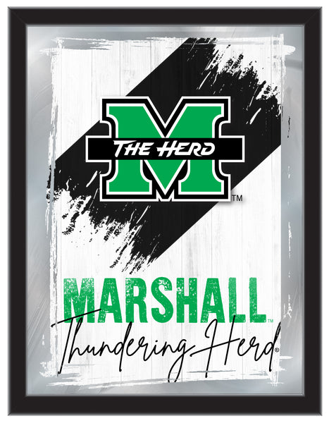 Marshall University NCAA College Team Wall Logo Mirror