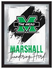 Marshall University NCAA College Team Wall Logo Mirror