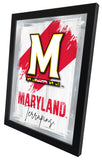 University of Maryland NCAA College Team Wall Logo Mirror
