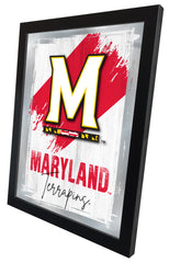 University of Maryland NCAA College Team Wall Logo Mirror