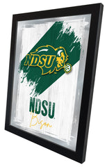North Dakota State University College Team Wall Logo Mirror