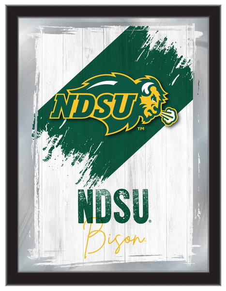 North Dakota State University College Team Wall Logo Mirror