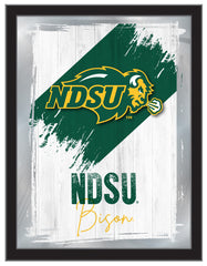 North Dakota State University College Team Wall Logo Mirror