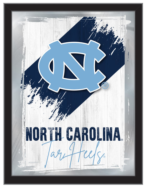 University of North Carolina NCAA College Team Wall Logo Mirror