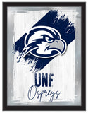 University of North Florida NCAA College Team Wall Logo Mirror