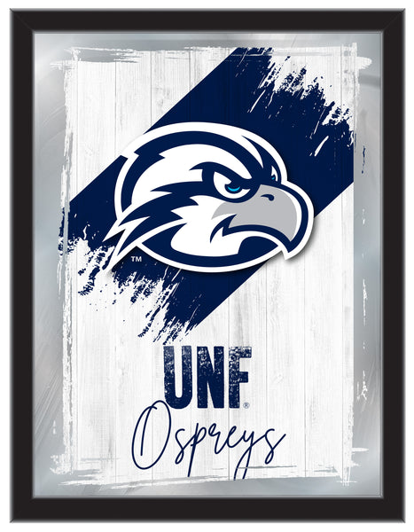 University of North Florida NCAA College Team Wall Logo Mirror