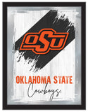 Oklahoma State University NCAA College Team Wall Logo Mirror