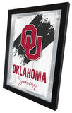 Oklahoma University NCAA College Team Wall Logo Mirror