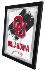 Oklahoma University NCAA College Team Wall Logo Mirror