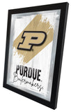 Purdue NCAA College Team Wall Logo Mirror