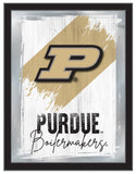 Purdue NCAA College Team Wall Logo Mirror