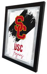 University of Southern California NCAA College Team Wall Logo Mirror
