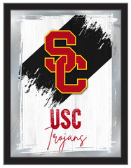 University of Southern California NCAA College Team Wall Logo Mirror