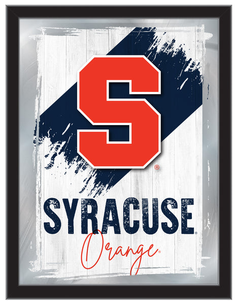 Syracuse University NCAA College Team Wall Logo Mirror