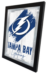 Tampa Bay Lightning NHL Hockey Team Logo Bar Mirror