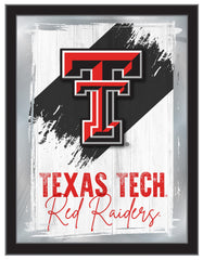 Texas Tech University NCAA College Team Wall Logo Mirror