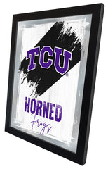 Texas Christian University NCAA College Team Wall Logo Mirror