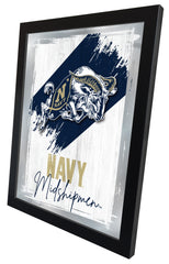 US Naval Academy NCAA College Team Wall Logo Mirror