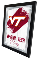 Virginia Tech University NCAA College Team Wall Logo Mirror