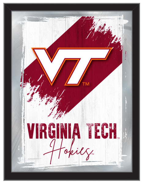 Virginia Tech University NCAA College Team Wall Logo Mirror