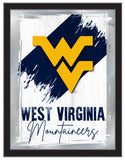 West Virginia University NCAA College Team Wall Logo Mirror