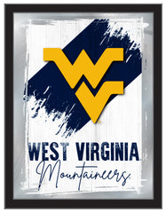West Virginia University NCAA College Team Wall Logo Mirror