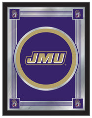 James Madison Dukes Logo Mirror by Holland Bar Stool Company