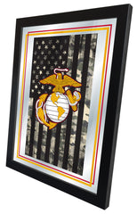 Traditional Red and Yellow Eagle United States Marine Corps Logo Mirror