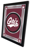Montana Grizzlies Logo Mirror