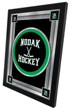 North Dakota Fighting Hawks Nodak Hockey Logo Mirror