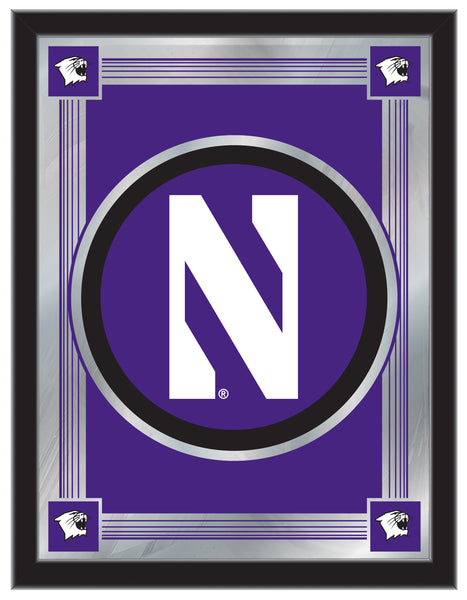 Northwestern Wildcats Logo Mirror