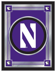 Northwestern Wildcats Logo Mirror