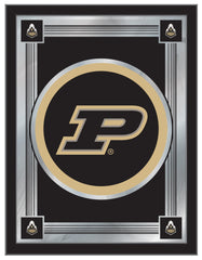 Purdue University&nbsp;Logo Mirror | PU Boilermakers Bar Mirror Hanging Wall Decor