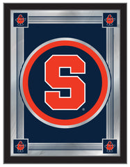 Syracuse University Logo Mirror | SU Orange Bar Mirror Hanging Wall Decor