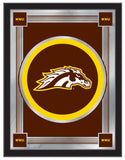 Western Michigan University Broncos Logo Mirror