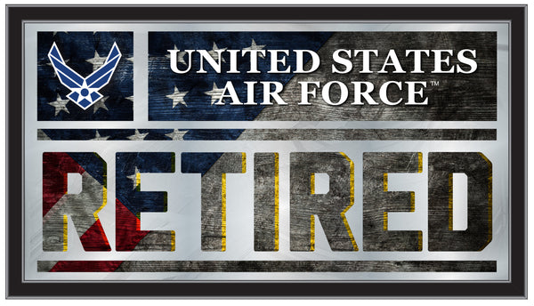 United States Air Force Retired Wall Mirror