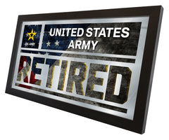 United States Army Retired Wall Mirror