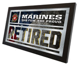 United States Marine Corps Retired Wall Mirror