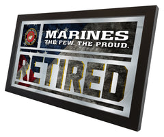 United States Marine Corps Retired Wall Mirror