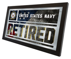 United States Navy Retired Wall Mirror