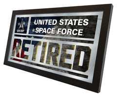 United States Space Force Retired Wall Mirror