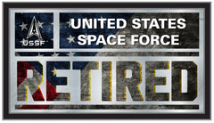 United States Space Force Retired Wall Mirror