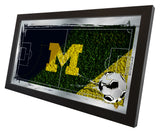 Michigan Wolverines Logo Soccer Mirror