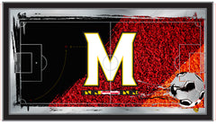 Maryland Terrapins Soccer Mirror by Holland Bar Stool Company