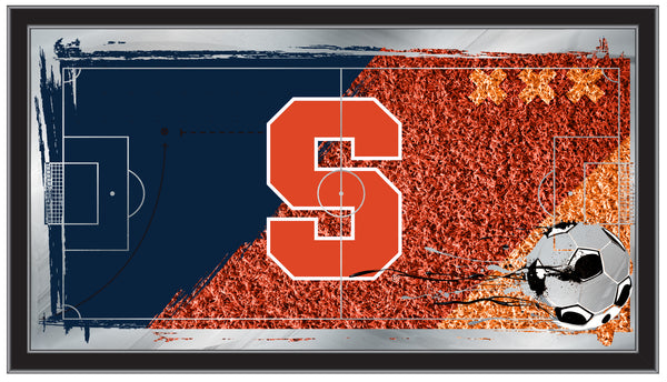 University of Syracuse Orange Logo Soccer Mirror
